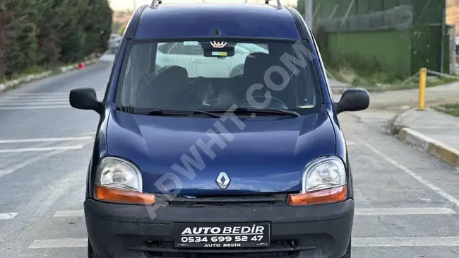 ميني فان RENAULT KANGOO موديل 2002 - مزدوجة الانزلاق وغطاء واحد