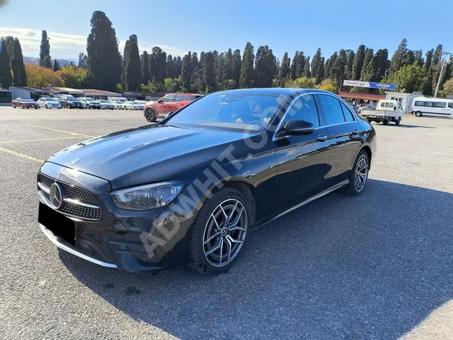 سيارة MERSEDES E300 موديل 2021 - ديزل HYBİRD AMG SEDAN بمسافة 107,500 كم