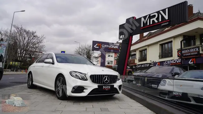 سيارة M-BENZ E 180 AMG 9G-TRONİC موديل 2018 - تسخين المقاعد - ذاكرة