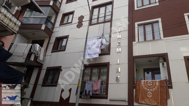 2+1 apartment on the middle floor with a residence permit in the center of ÇAĞLAYAN