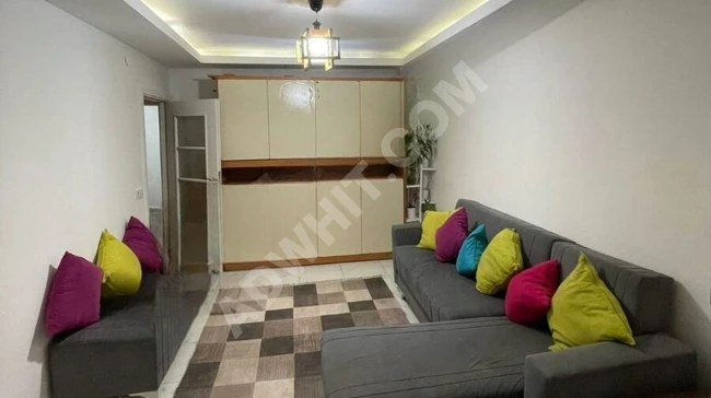 Furnished empty apartment 1+1 with a separate kitchen and garden in KANARYA neighborhood, PENGUEN street.