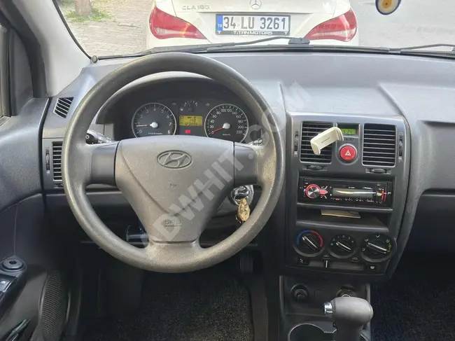 سيارة Hyundai Getz موديل 2011 بمسافة 123 ألف كم - أوتوماتيك بالكامل بقوة 97 حصان