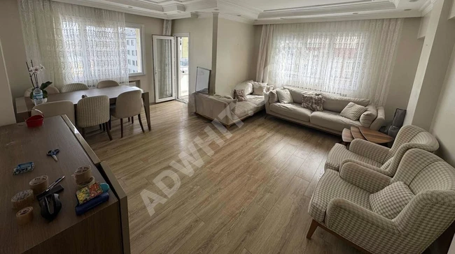 3+1 apartment for rent with an area of 125 square meters, elevator, parking lot in the KARTALTEPE neighborhood