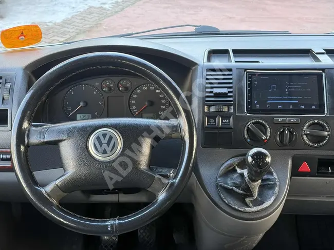 فان VW TRANS.CİTYVAN COMFORTLİNE موديل 2005 بدون تغيير بقوة 130 حصان