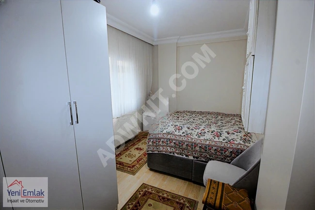 1+1 apartment suitable for investment near transportation and metro on the middle floor.