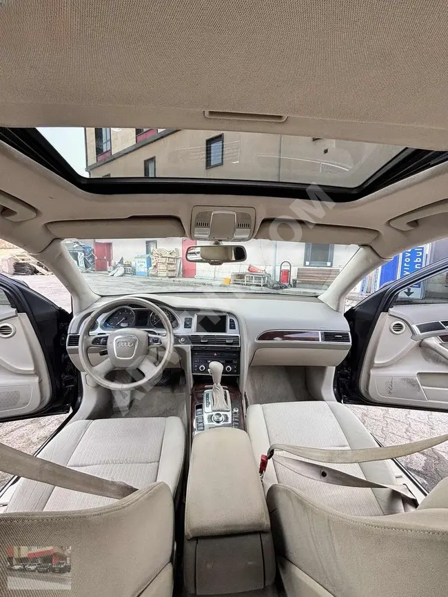 سيارة Audi A6 موديل 2008 كاملة الصيانة