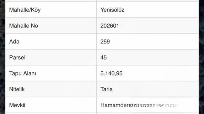 YENİ'DEN BURSA ORHANGAZİ YENİSÖLÖZDE 5140 M2 SATILIK TARLA