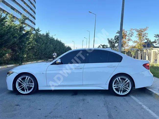 سيارة BMW 318i موديل 2015 - كاملة المحرك والتشغيل بدون مشاكل