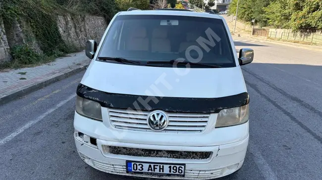 فان 2.5 TDİ TRANSPORTER موديل 2004 سيارة بتسجيل VIP