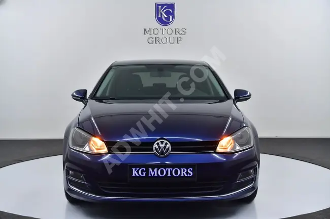 سيارة Volkswagen Golf 1.6 TDi موديل 2015 أوتوماتيكي بدون أخطاء وبدون طلاء، متعدد الوسائط