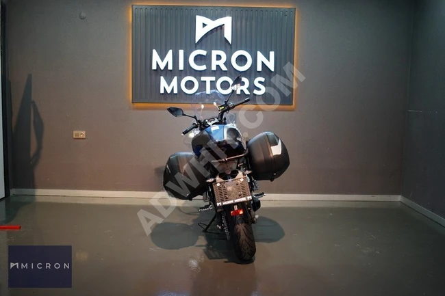 MİCRON MOTORS MT650 2024 YAN ÇANTALI VE AKSESUARLI SON ADET