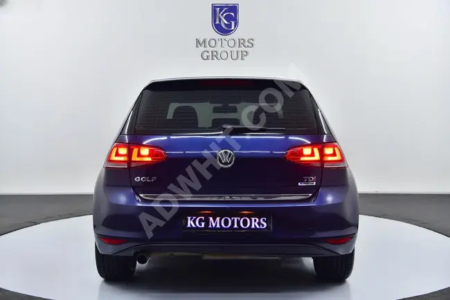 سيارة Volkswagen Golf 1.6 TDi موديل 2015 أوتوماتيكي بدون أخطاء وبدون طلاء، متعدد الوسائط