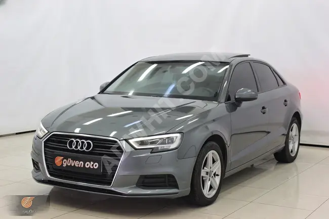 سيارة AUDİ A3 SEDAN 30 TDI DYNAMİC موديل 2019 - مع سقف زجاجي.