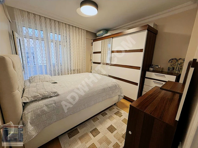 3+1 apartment with elevator and balcony on BILDIRCIN Street