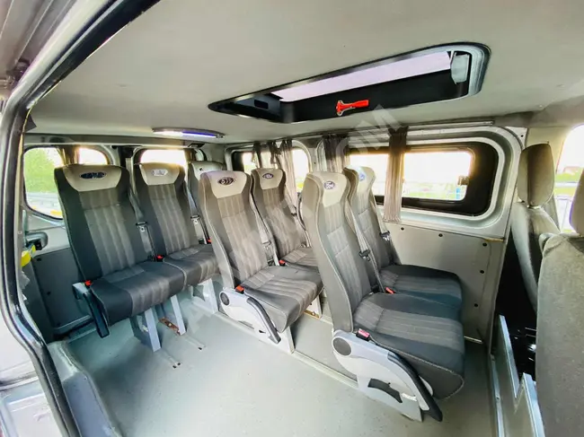 FORD TOURNEO CUSTOM 8+1 van model 2014 - Minibus with R seats and 125 horsepower