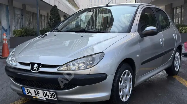 سيارة Peugeot 206 1.4 HDi موديل 2005 - بمسافة 204.000 كم - بدون مصاريف