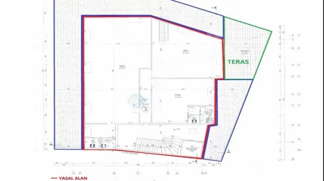 SEFAKÖY TEVFİKBEY MAH MERKEZİ KONUMDA 3.000 m2 KİRALIK BİNA