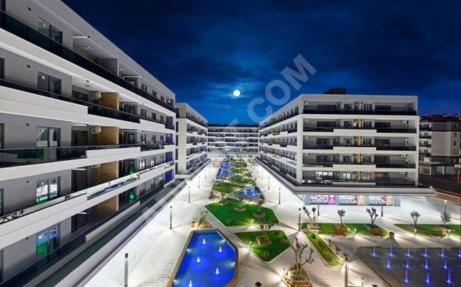 3+1 apartment with a panoramic view of a magnificent garden in Sugani, Bursa, for sale.