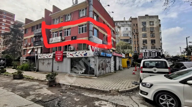 Apartment for sale with an area of 90 square meters for investment on the main street opposite AKMERKEZ.