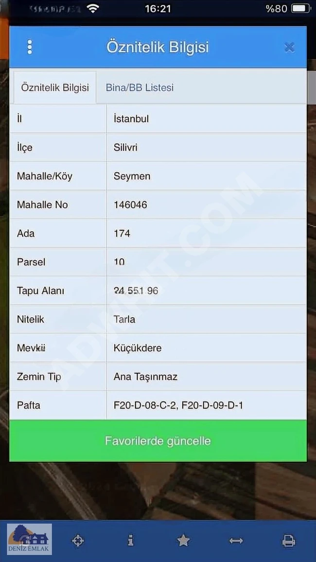 KELEPİR SEYMEN DE ACİL SATILIK TARLA