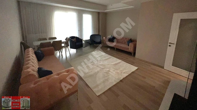 دوبلكس مفروش بإطلالة على البحر في مشروع BEYLİKDÜZÜ PALM MARİN