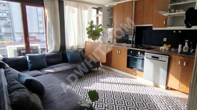 Furnished 2+1 apartment near the Metrobus in Beylikdüzü, Yakuplu neighborhood.