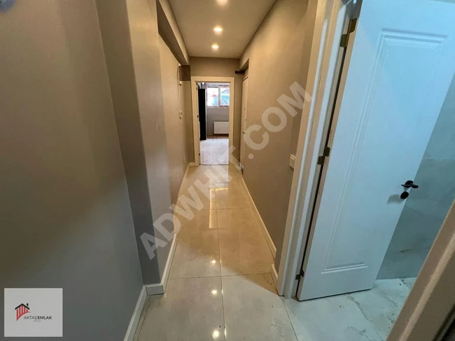 AKTAŞ'TAN YENİ YAPILI SIFIR BİNADA ASANSÖRLÜ 1+1 LÜX DAİRE