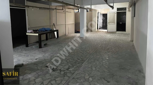 Textile factory for rent with an area of 200 square meters on Canaria Street, Florya.