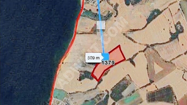 ÇANAKKALE LAPSEKİ'DE DENİZE 250 M MESAFEDE 25 DÖNÜM TARLA