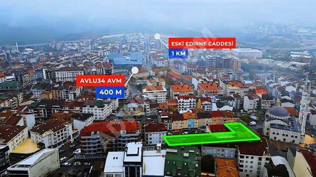 قطعة أرض خاصة مناسبة لبناء مجمع سكني ومركز أعمال في مركز ARNAVUTKÖY .
