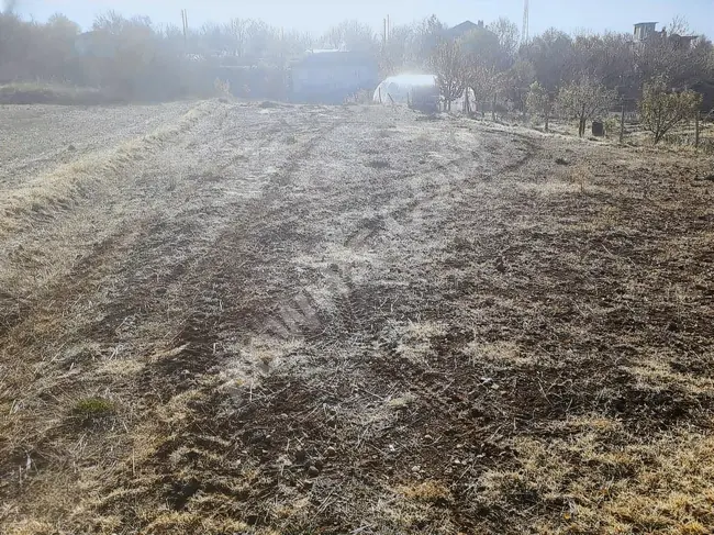 ÇAMELİ KALINKOZ' DA MERKEZİ KONUMDA YOLA CEPHE İMARLI ARSA
