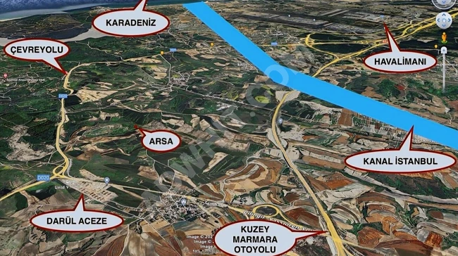 Opportunity for a plot of land in the Imar housing plan in ARNAVUTKÖY YASSIÖREN