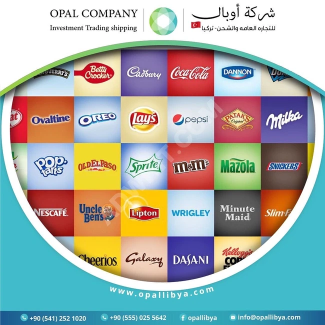 منتجات السلع الاستهلاكية سريعة الحركة: الشوكولاتة والحلويات