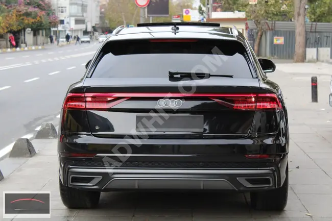 سيارة Audi Q8 50 TDI موديل 2020 - من الوكيل - محور خلفي - RS KLTK - SGTMA - B&O