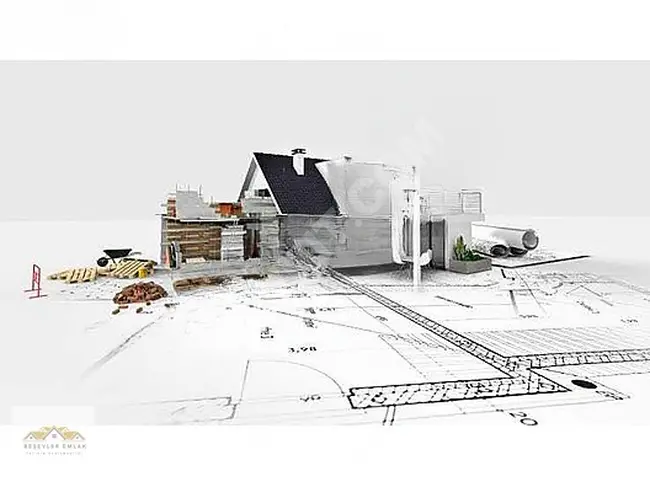 Land for sale, 10 units of 1+1 apartments can be built on it. Don't miss the opportunity!!!
