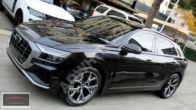 سيارة Audi Q8 50 TDI موديل 2020 - من الوكيل - محور خلفي - RS KLTK - SGTMA - B&O