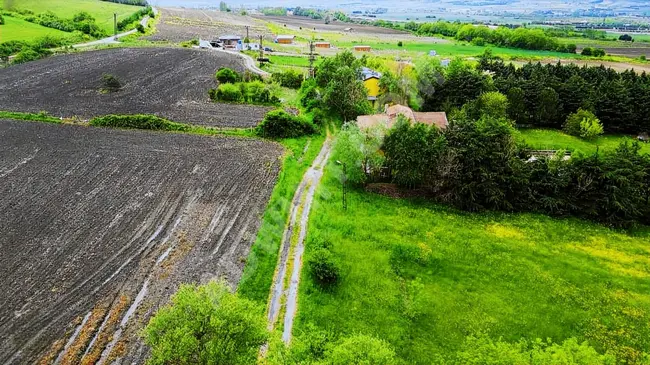 ÇATALCA ÖRCÜNLÜ'DE KADASTRAL YOLA CEPHE MERKEZİ KONUMDA ARSA
