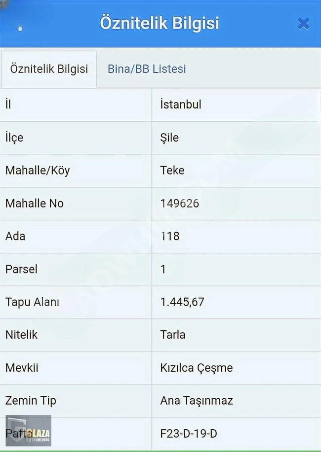 ŞİLE TEKE'DE 1 TARLA FİYATINA 2 SATILIK TARLA