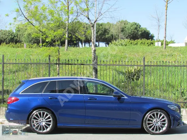 2020 C200d AMG Estate Hatasız P.Cam Tavan/Burmester/19 AMG Jant