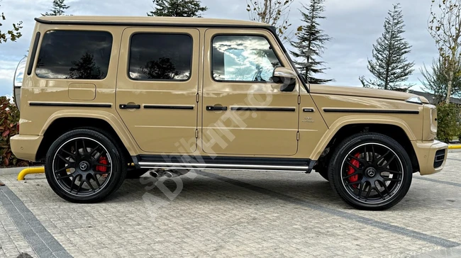 2022 BOYASIZ BAYİ ÇIKIŞLI G63 AMG ORJINAL SARI DIŞ RENK+CARBON