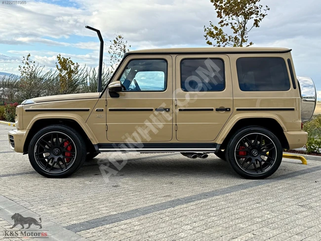2022 BOYASIZ BAYİ ÇIKIŞLI G63 AMG ORJINAL SARI DIŞ RENK+CARBON