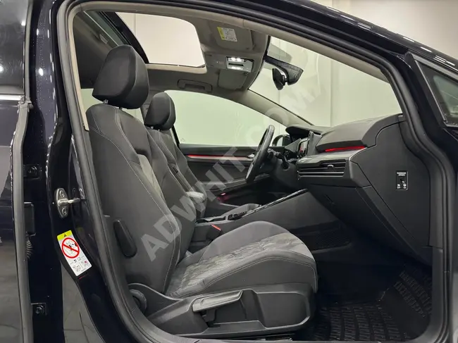 GOLF 1.5 ETSI STYLE car, 2022 model, with 49,000 km mileage, 18-inch rims, no paintwork.