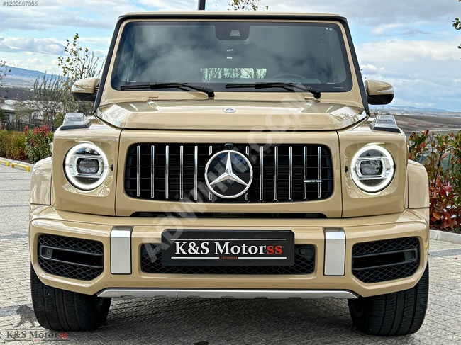 2022 BOYASIZ BAYİ ÇIKIŞLI G63 AMG ORJINAL SARI DIŞ RENK+CARBON