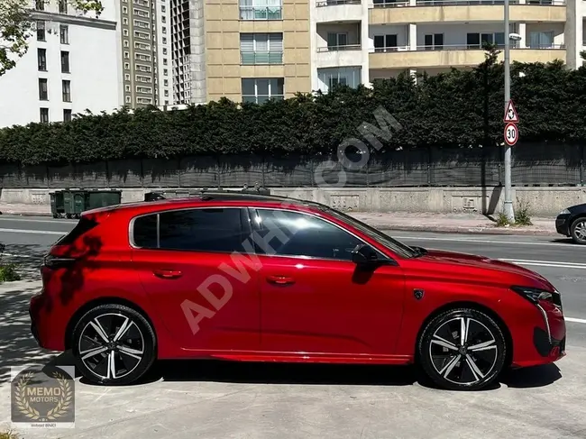 2023 PEUGEOT 308 GT CAM TAVAN 35 BİN KM"DE ÖZEL RENK TAM DOLU