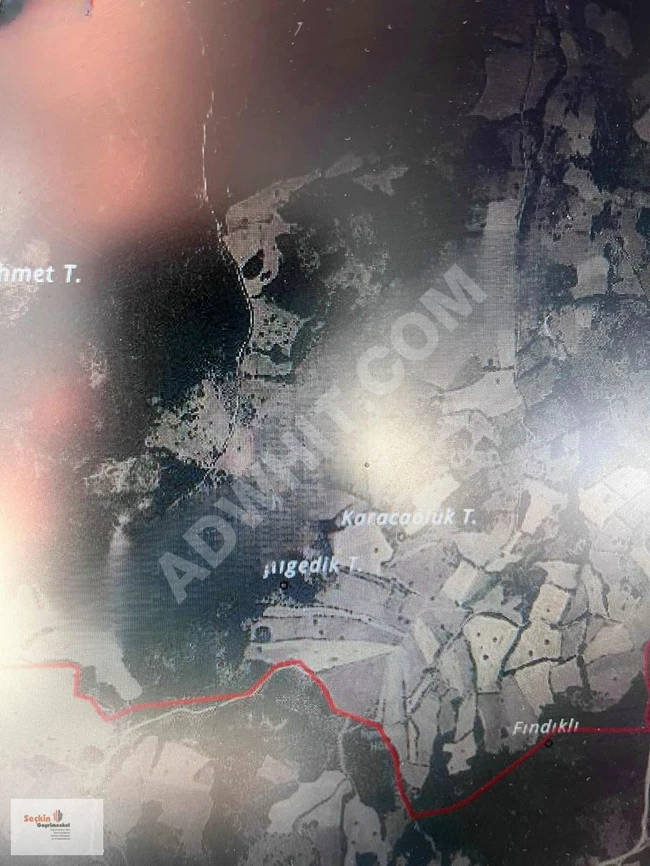 ÇANAKKALE LAPSEKİ DE BEYÇAYIR KÖYÜNDE YATIRIMLIK ARAZİ 19,022M2