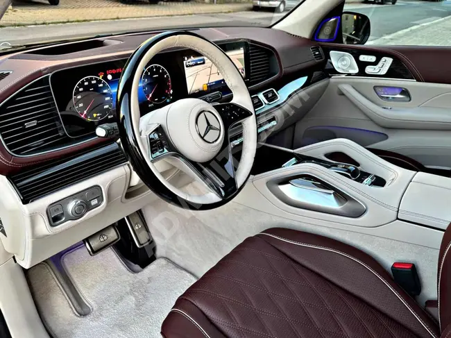 GLS 600 MAYBACH MANUFAKTUR car with 23-inch wheels, 4D BURMESTER.