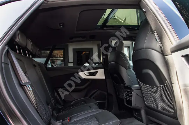 سيارة Q8 50 TDI SLINE تبريد محور عرض البيانات على الزجاج جلد KAPİTONE