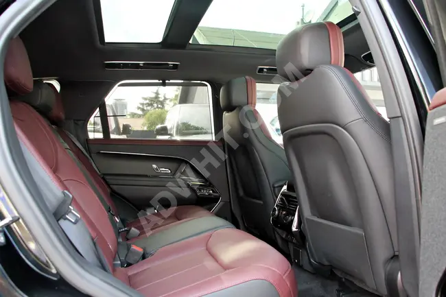 Land Rover car from the dealer, massage, cooling, Head-Up, Meridian, aks