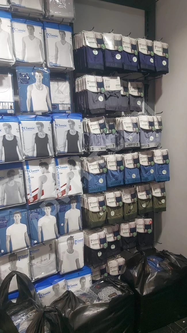 Erkek pamuklu iç giyim