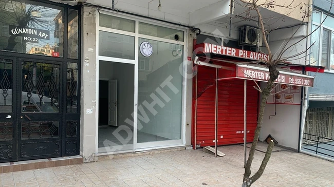 A shop with an area of 30 square meters on KINALITEPE Street next to Notary No. 27.